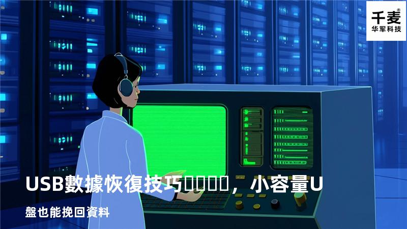 USB數據恢復技巧，小容量U盤也能挽回資料
